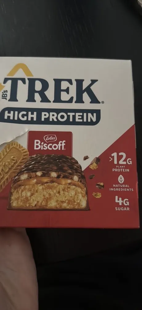 TREK High Protein Lotus Biscoff