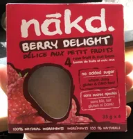 Berry Delight Fruit & But Bar