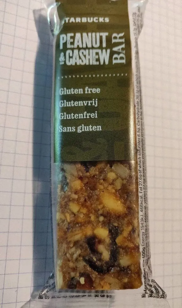 Peanut & cashew bar