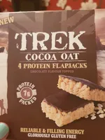 4 Cocoa Oat Protein Flapjacks