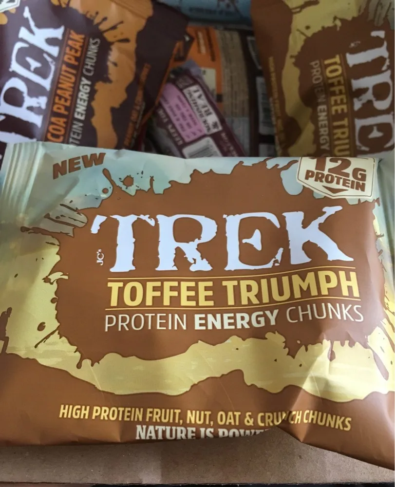 Trek Toffee Triumph Protein Energy Chunks