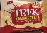 Trek Cranberry Kick Protein Energy Chunks 60G