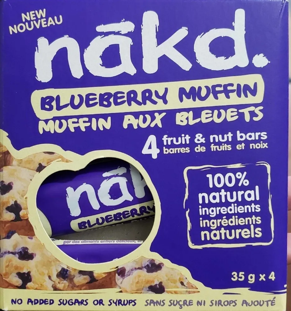 Blueberry Muffin Fruit & Nut Bar