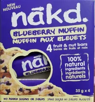 Blueberry Muffin Fruit & Nut Bar