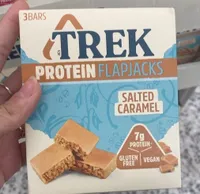 Trek protein flapjacks