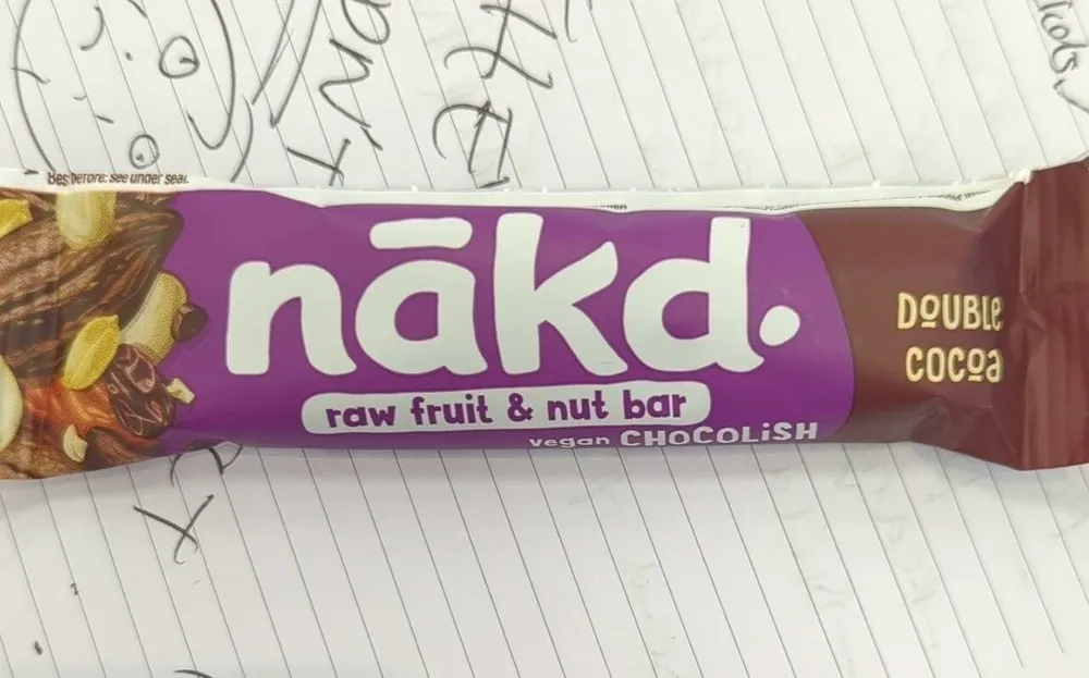 Raw fruit and nut bar vegan chocolish