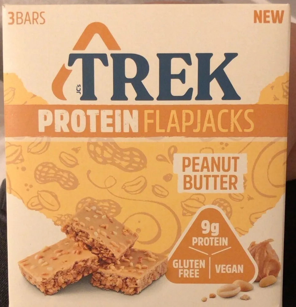 Peanut butter protein flapjacks