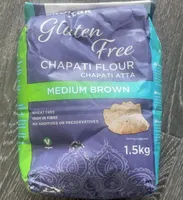 Eurostar gluten free chapati flour medium brown