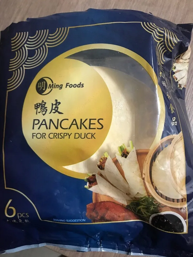 Pancakes for crispy duck