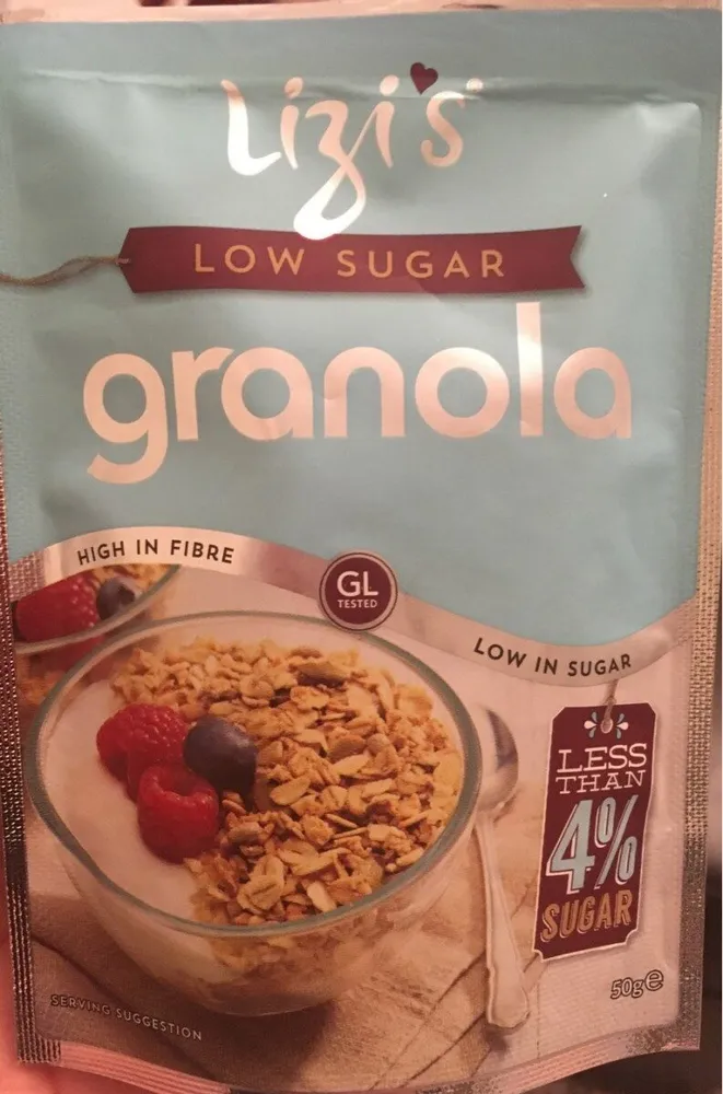 Lizis low sugar granola