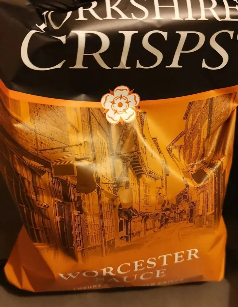 Yorkshire crisps Worcester sauce