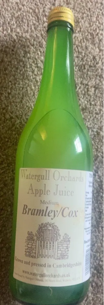 Apple juice medium bramley/cox