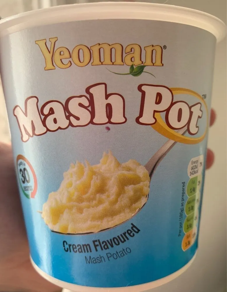 Mash Pot, Cream Flavoured