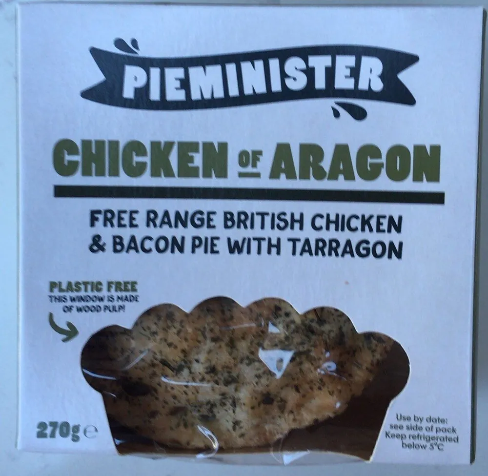 Free Range British Chicken & Bacon Pie with Tarragon
