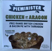 Free Range British Chicken & Bacon Pie with Tarragon