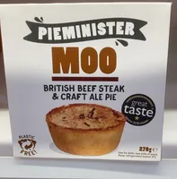 Moo British Beef syeak & craft ale pie