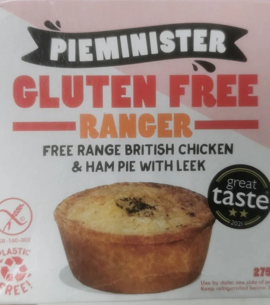 Pieminster Gluten Free Ranger Chicken and Ham Pie with Leek