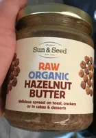 Raw Organic Hazelnut Butter