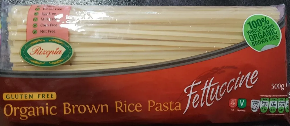 Organic Brown Rice Pasta