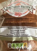 Traditional wheat & rye sourdough bread