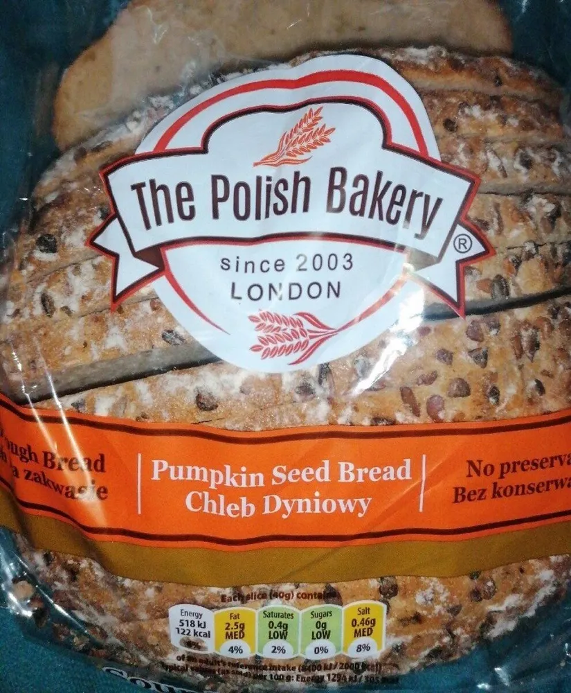 Pumpkin seed bread