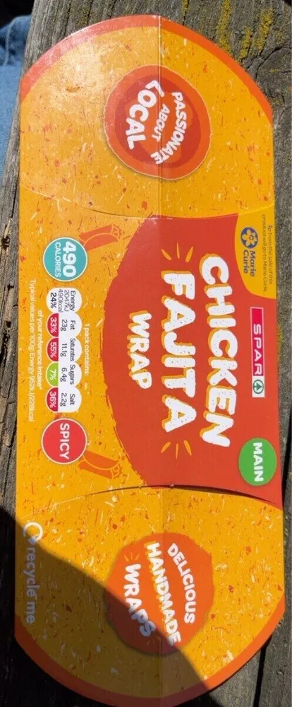 Chicken Fajita Wrap