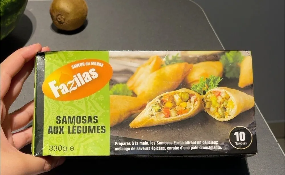 Samosas au legumes