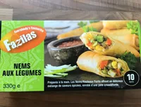 Nems aux légumes