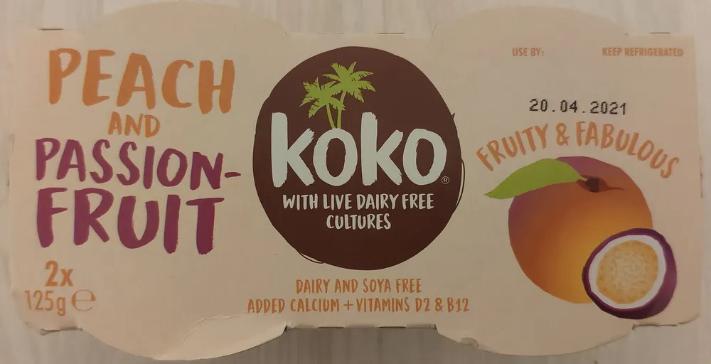 Peach and Passion Fruit