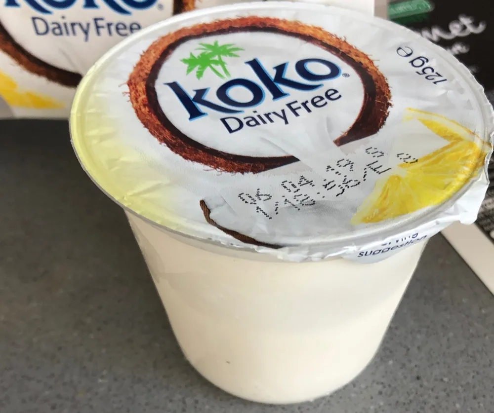 Coconut and lemon