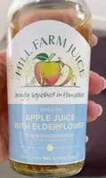 Apple juice with elderflower