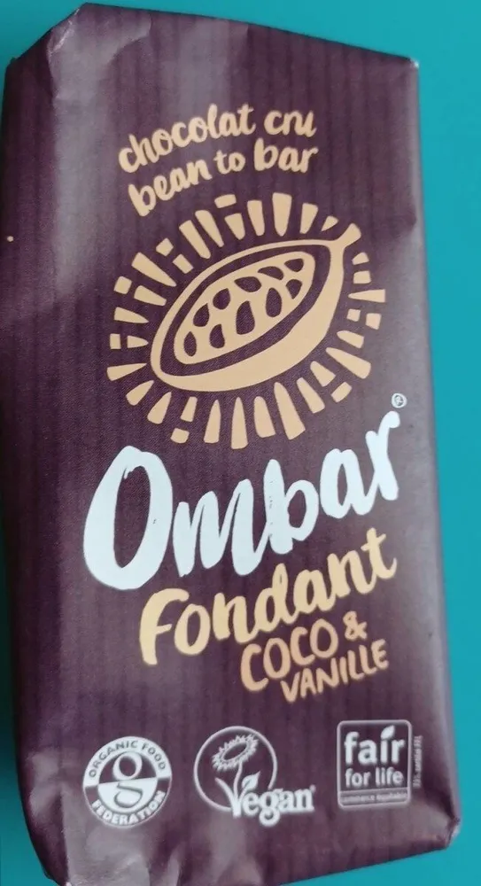 Ombar fondant coco et vanille