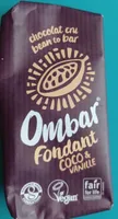 Ombar fondant coco et vanille