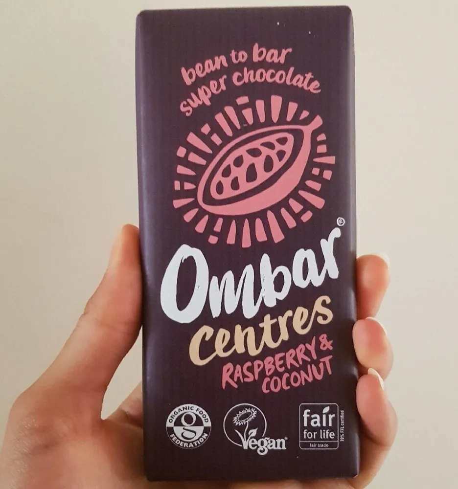 Ombar Centres Raspberry & Coconut