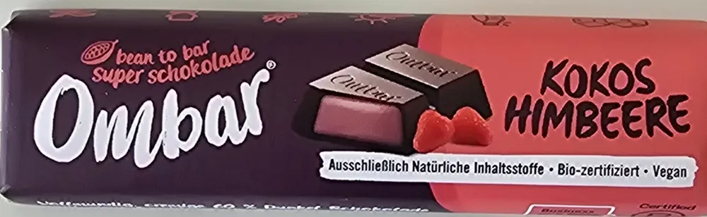 Coco Raspberry Bar