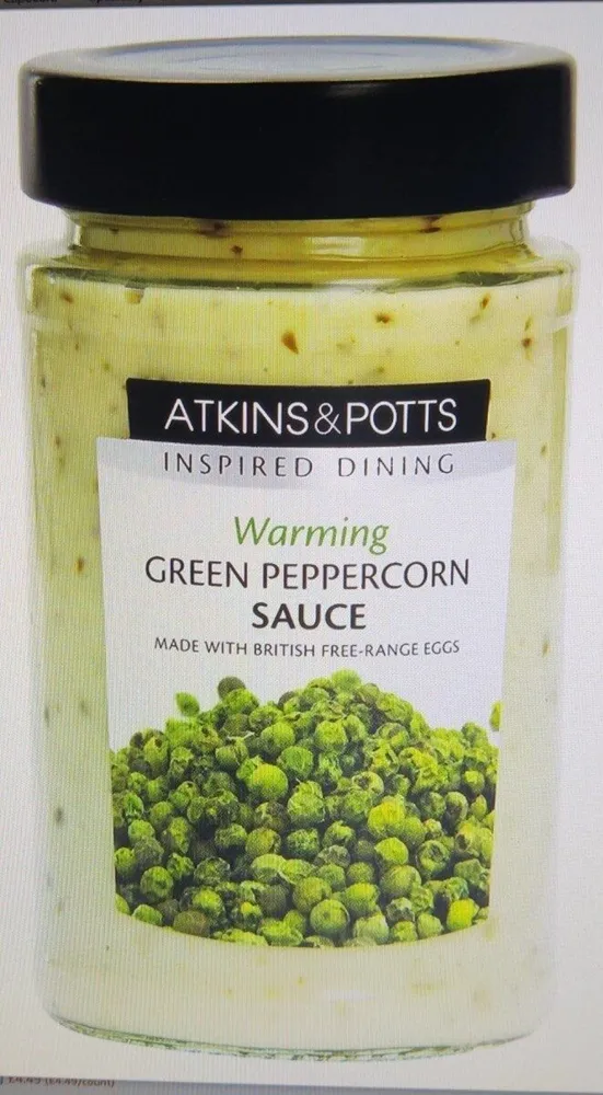Green peppercorn sauce