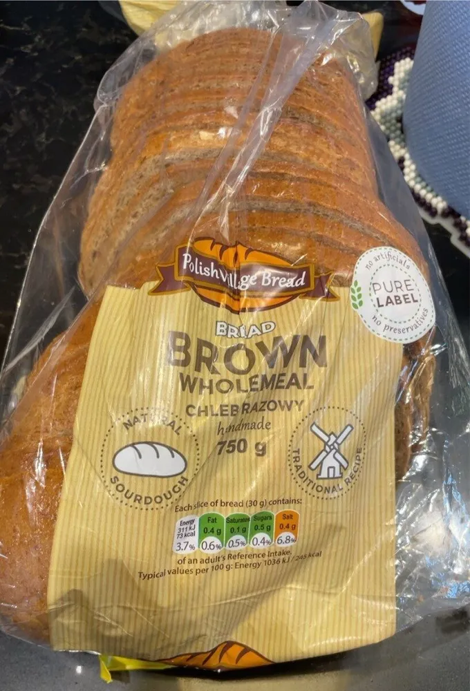 Polish Style Wholemeal Bread
