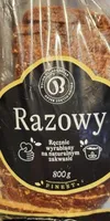 Square wholemeal bread chleb razowy