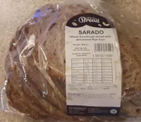 Wheat Sordough bread with wholemeal Rye flour
