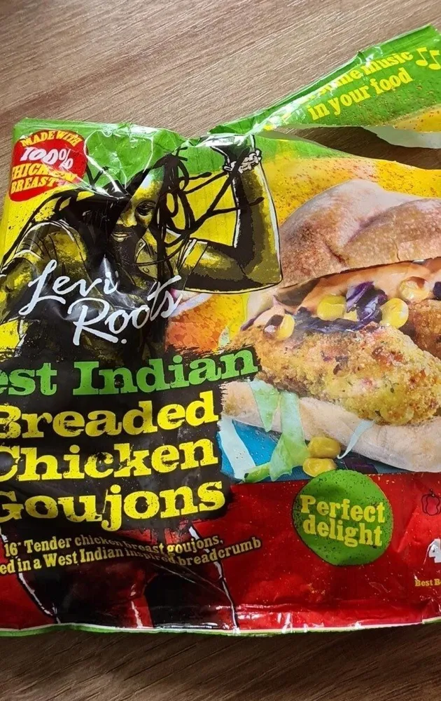West Indian breaded chicken goujons