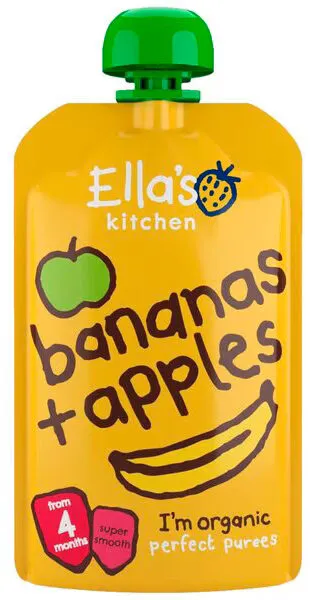 Ella's Kitchen bananas + apples