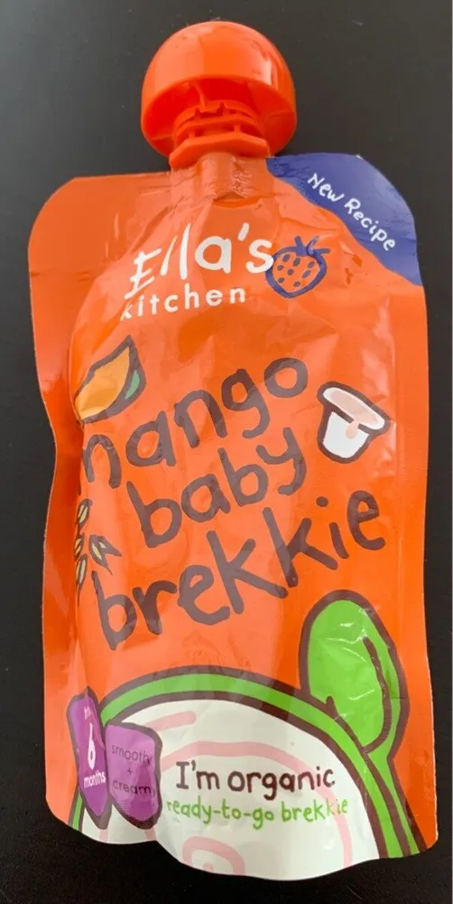 Mango baby brekkie