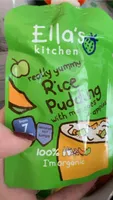 Really Yummy Rice Pudding with Mangoes + Apples