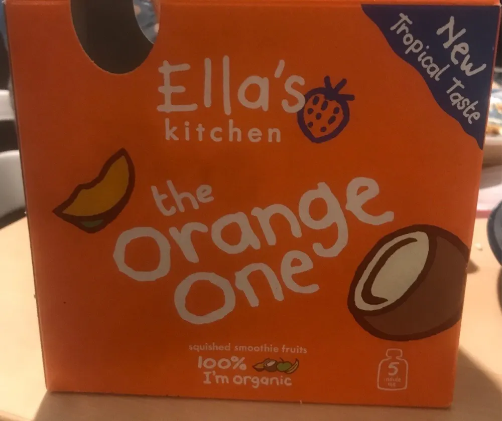Ella's Kitchen the orange one