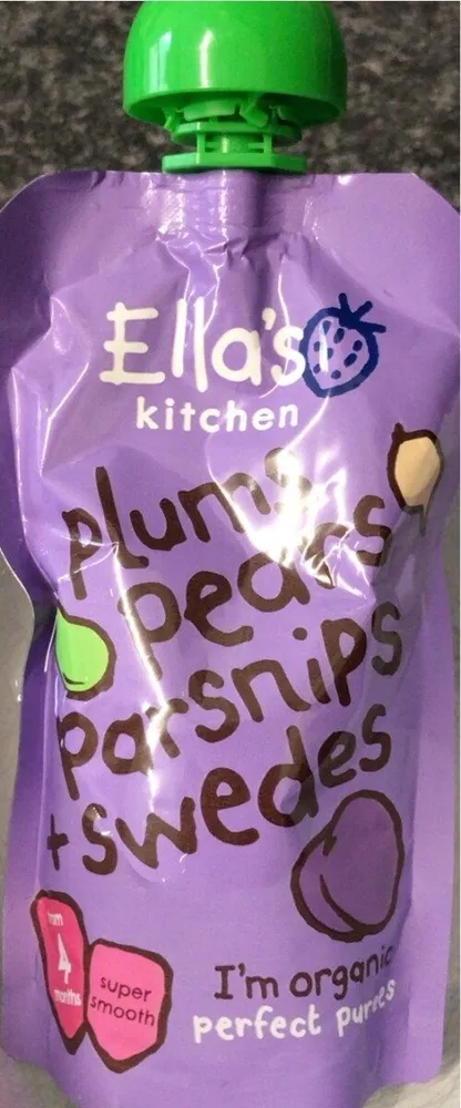 Plums pears parsnips + swedes