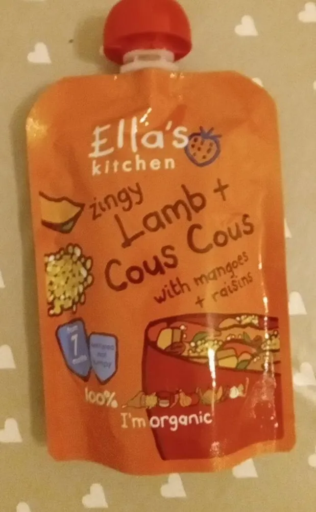 Zingy lamb couscous