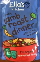 Lovely lamb roast dinner