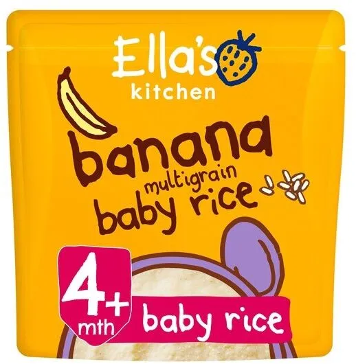 Ella's Kitchen Banana Baby Rice 125G