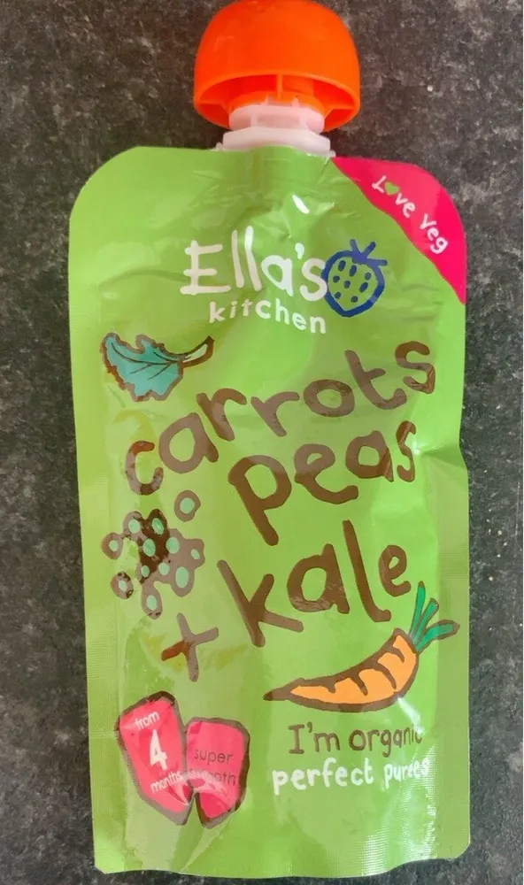 Carrots Peas + Kale