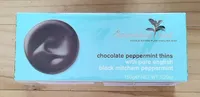 Chocolate peppermint thins